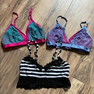 Kensie Bralette Bundle- S